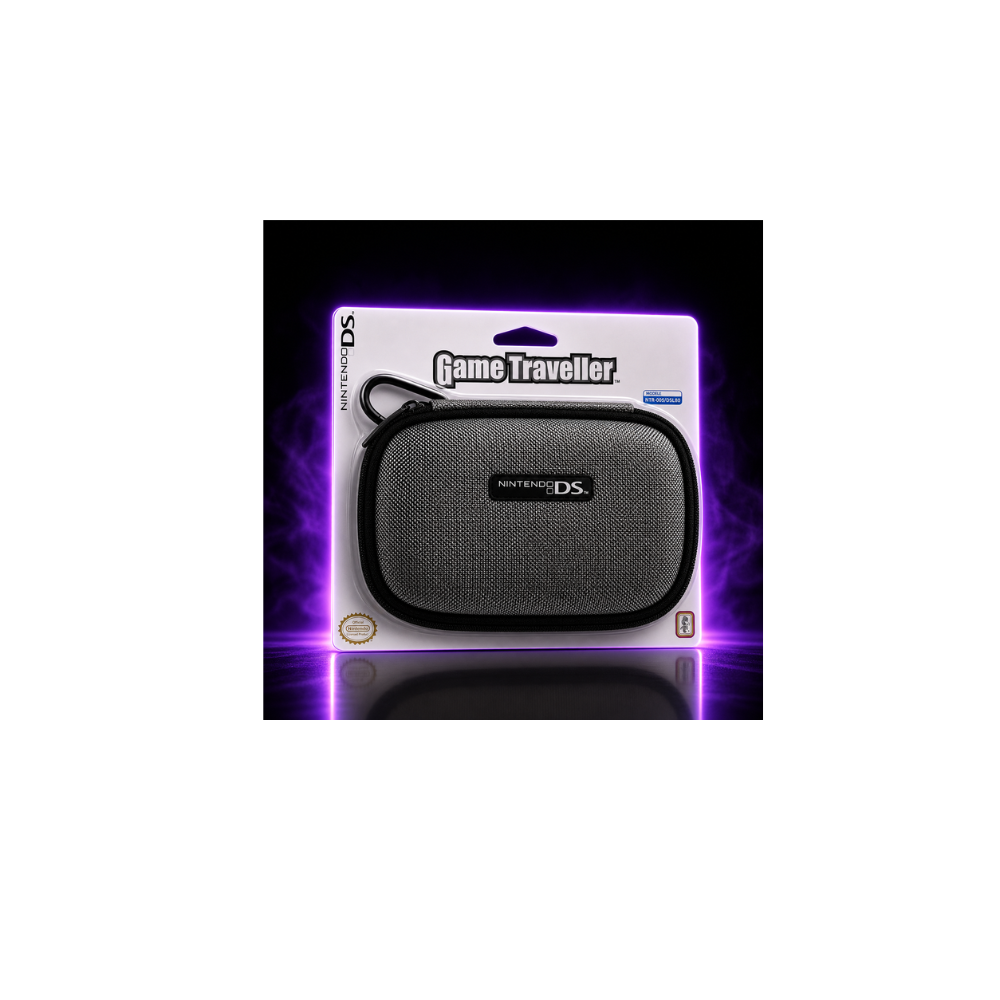 Housse Nintendo DS Game Traveller – Étui Rigide Officiel | Gris | Neuf