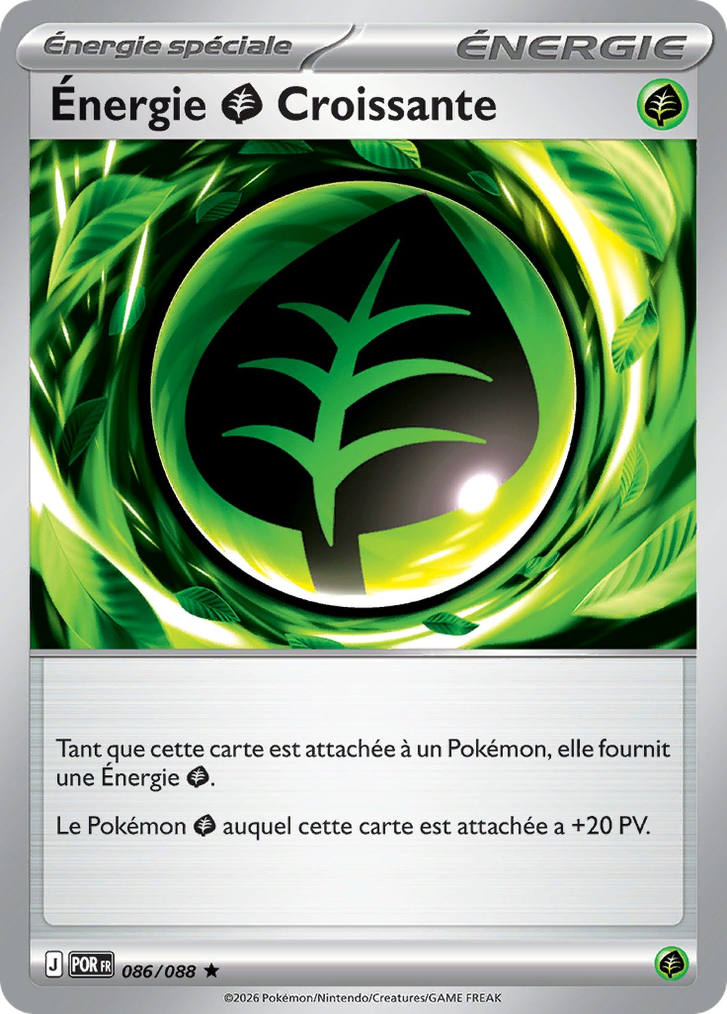 Énergie Plante Croissante 086/088 – Méga-Évolution Équilibre Parfait