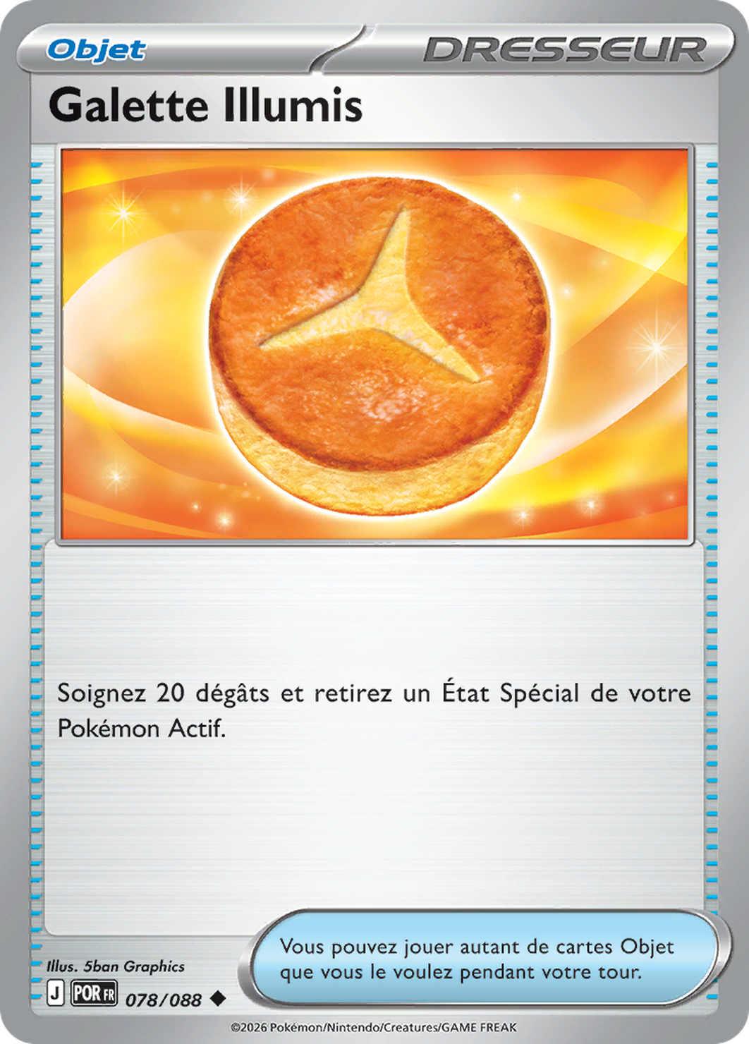 Galette Illumis 078/088 – Méga-Évolution Équilibre Parfait