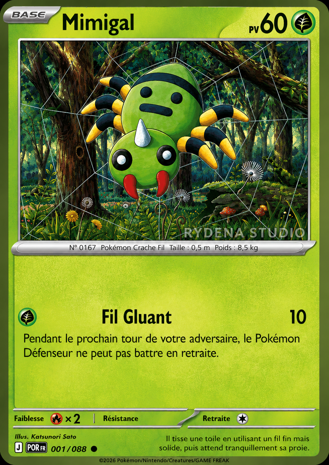 Mimigal 001/088 – Méga-Évolution Équilibre Parfait