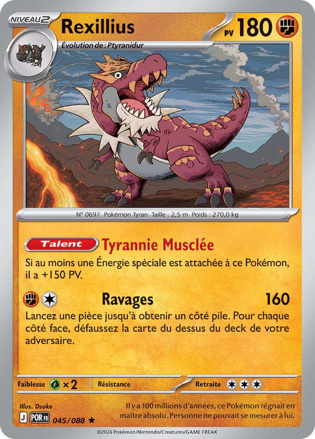 Rexillius 045/088 – Méga-Évolution Équilibre Parfait