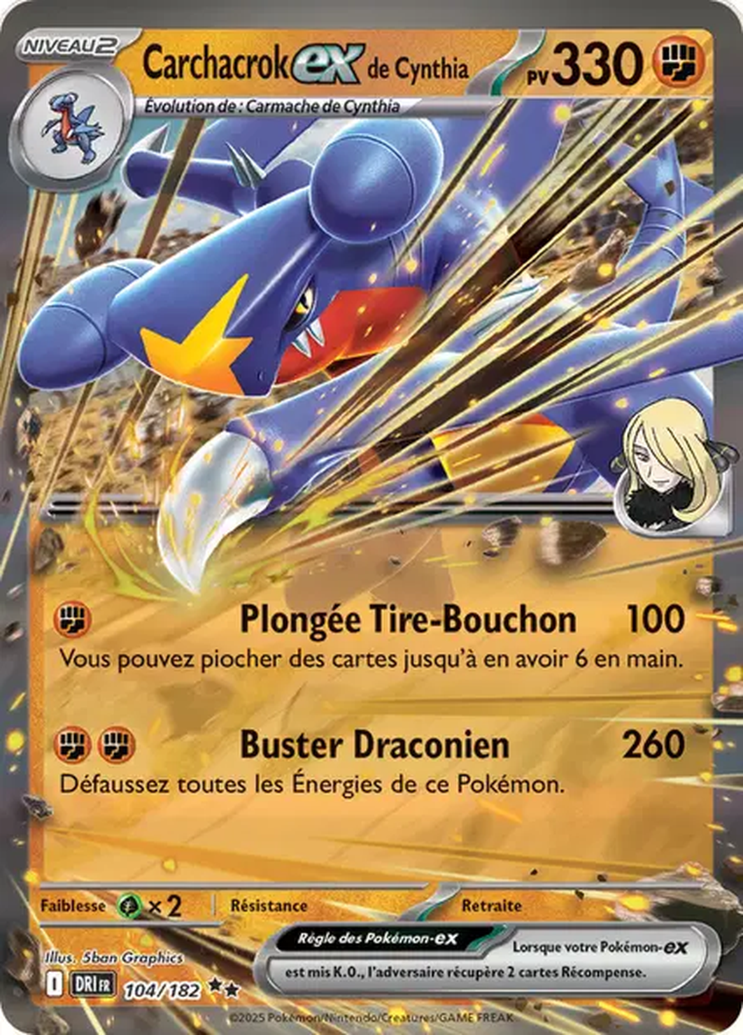 Carchacrok ex de Cynthia 104/182 – EV Rivalités Destinées