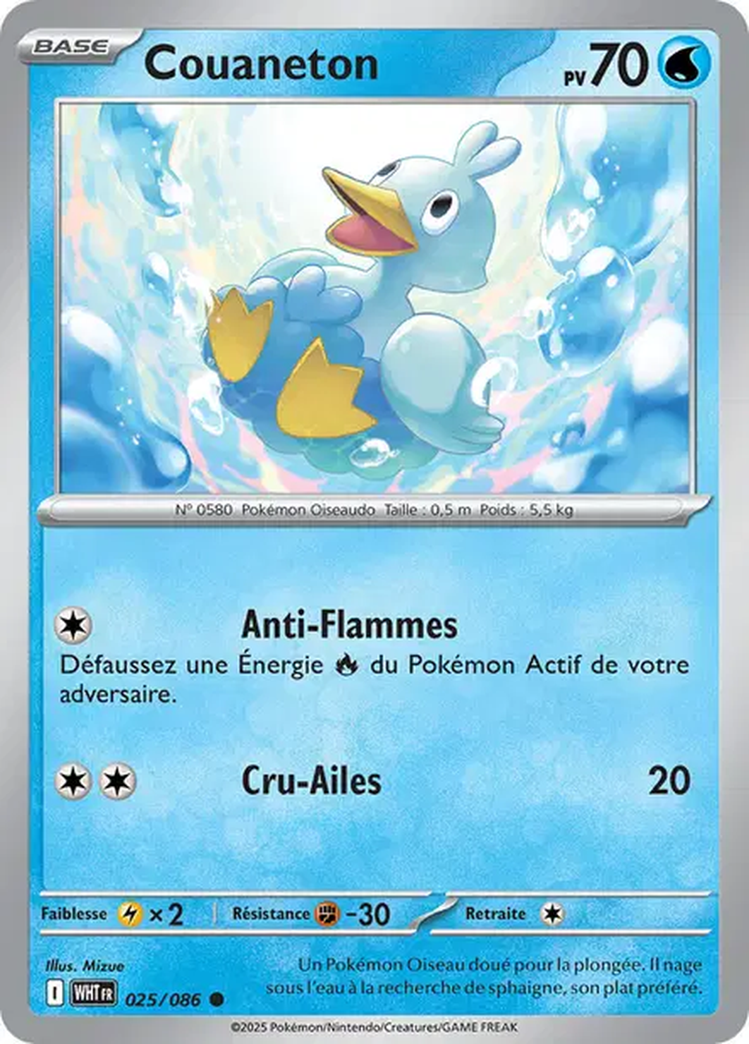 Couaneton 025/086 – EV Flamme Blanche