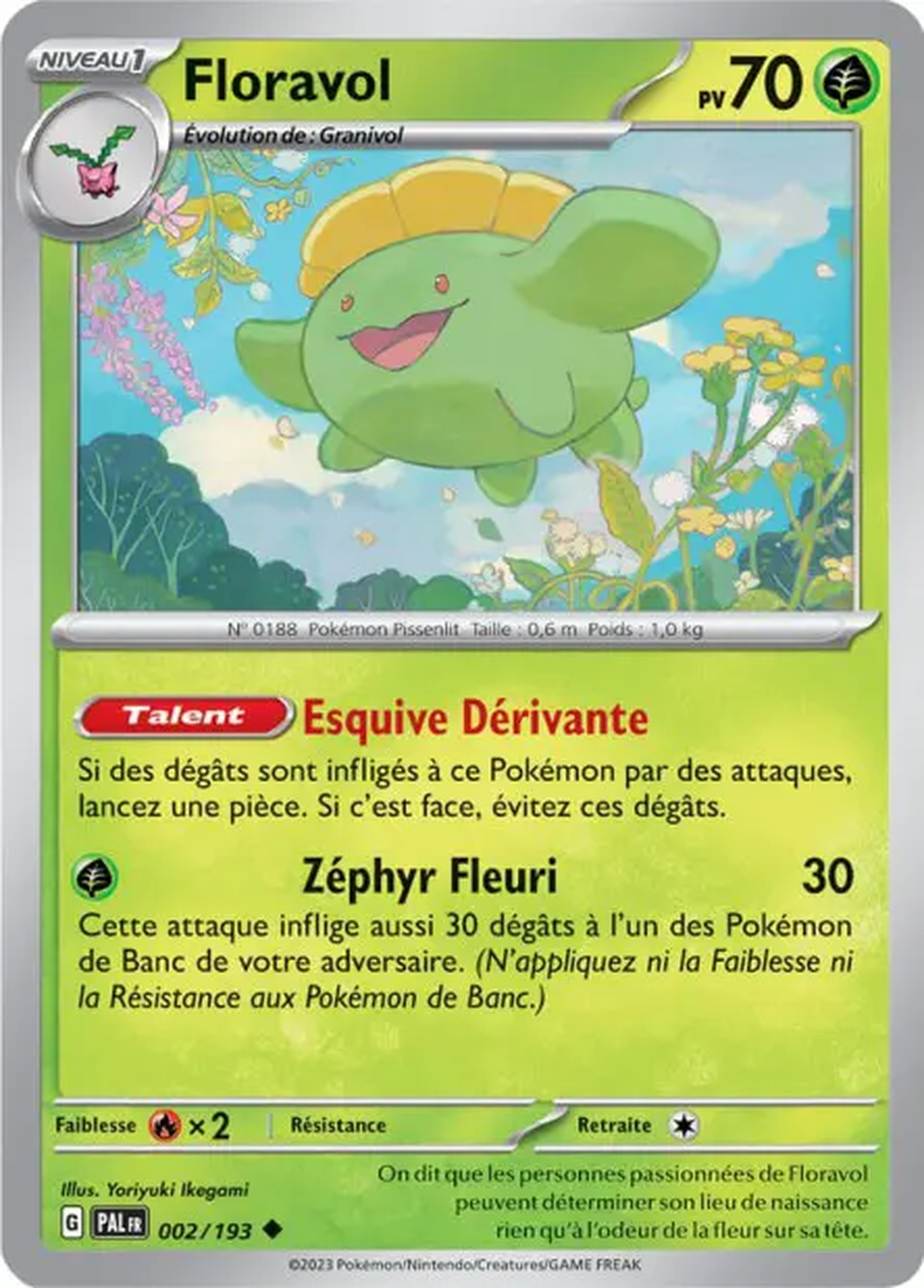 Floravol 002/193 – EV Évolutions à Paldea
