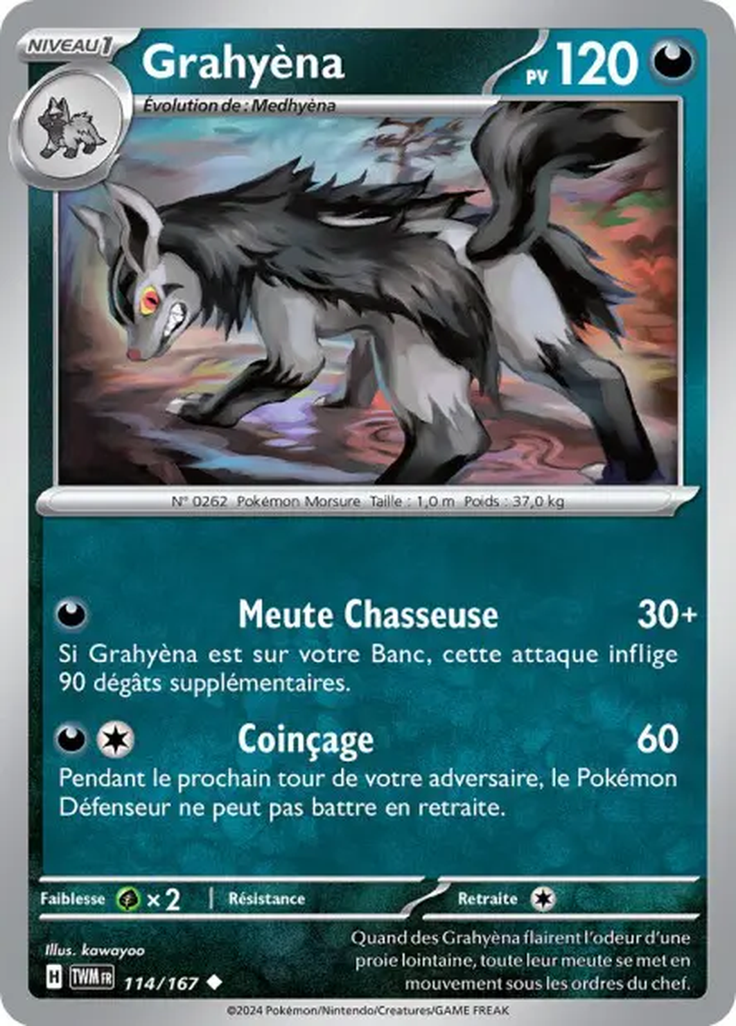 Grahyena 114/167 – EV Mascarade Crépusculaire