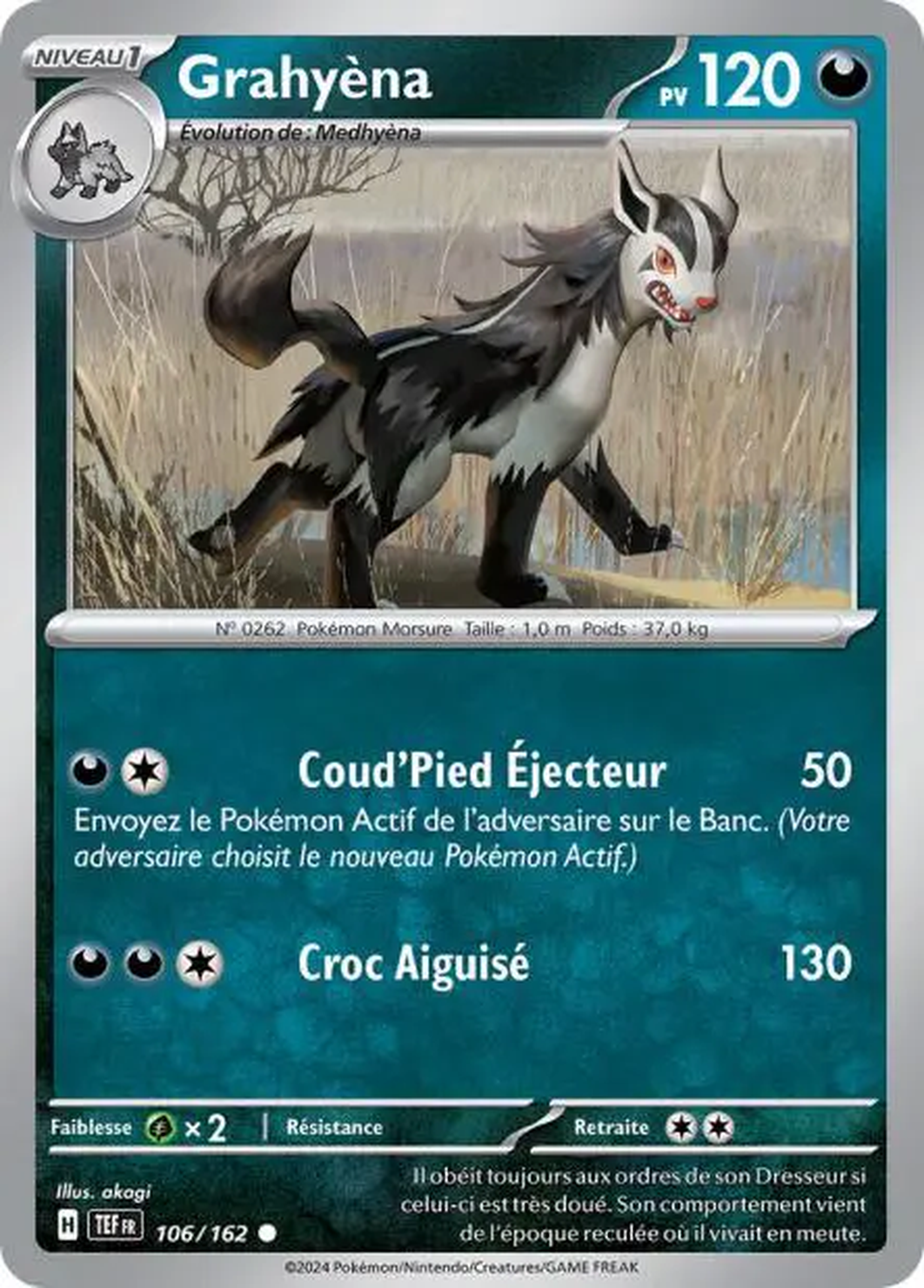 Grahyena 106/162 – EV Forces Temporelles