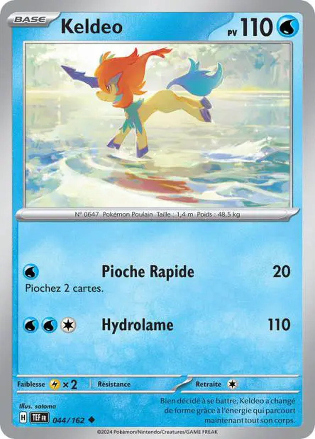 Keldeo 044/162 – EV Forces Temporelles