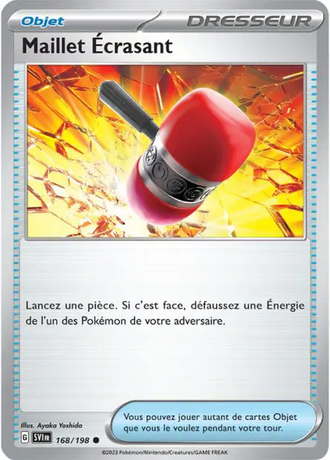 Maillet Écrasant 168/198 – Écarlate et Violet