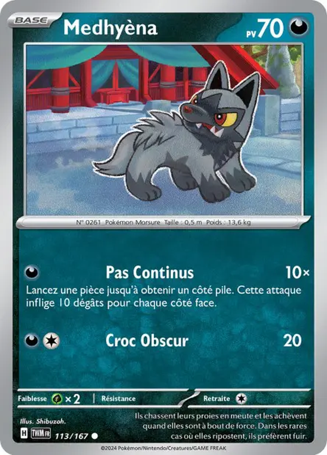 Medhyena 113/167 – EV Mascarade Crépusculaire