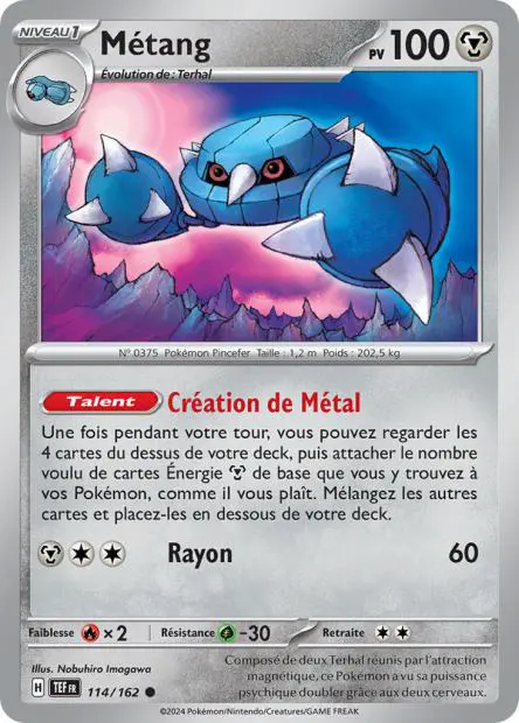 Metang 114/162 – EV Forces Temporelles