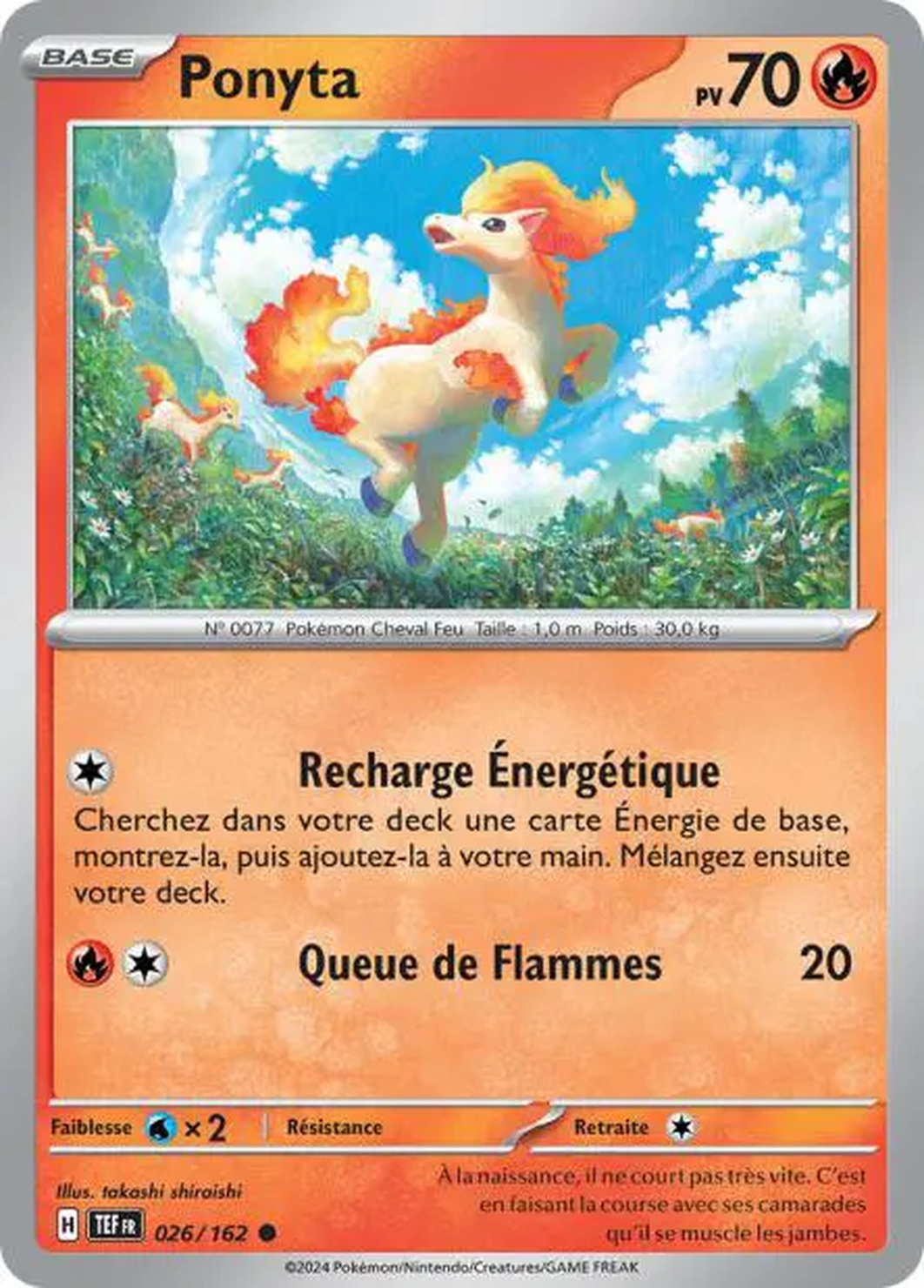 Ponyta 026/162 – EV Forces Temporelles
