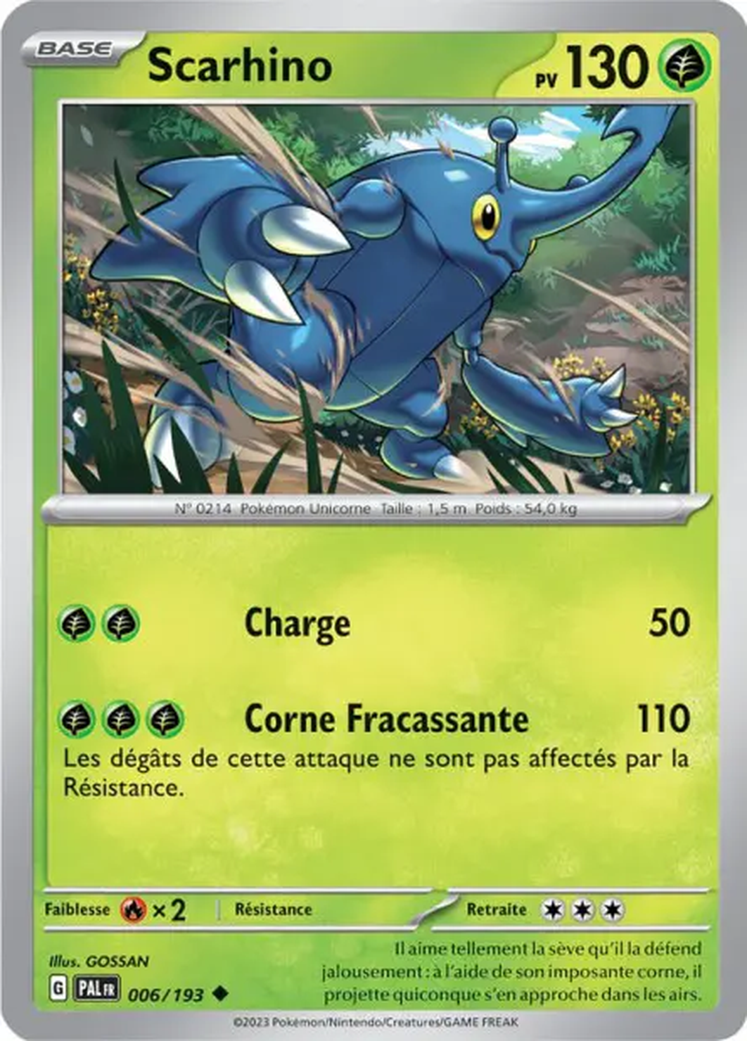 Scarhino 006/193 – EV Évolutions à Paldea