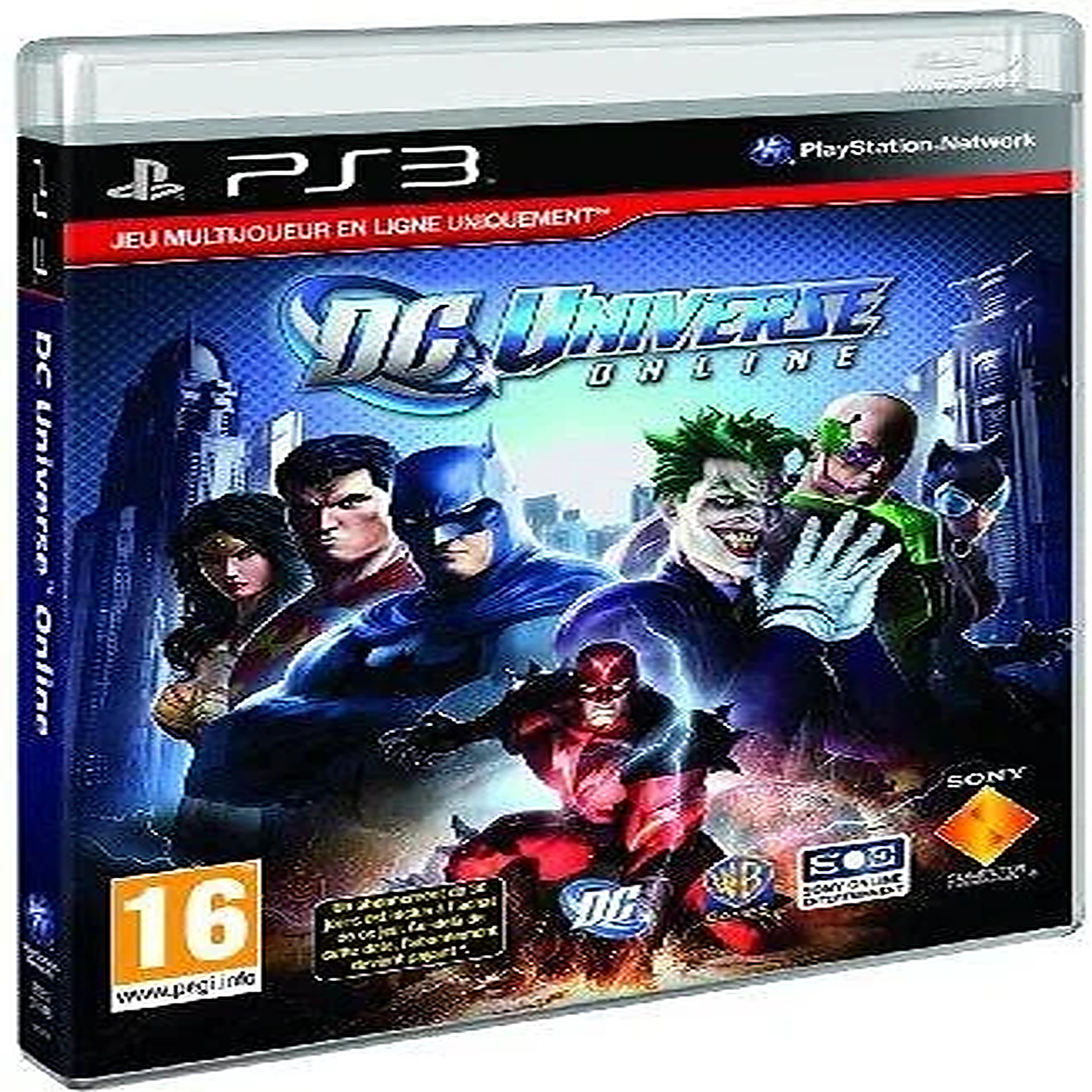 DC Universe Online – PS3 | Jeu Multijoueur Super-Héros | Complet