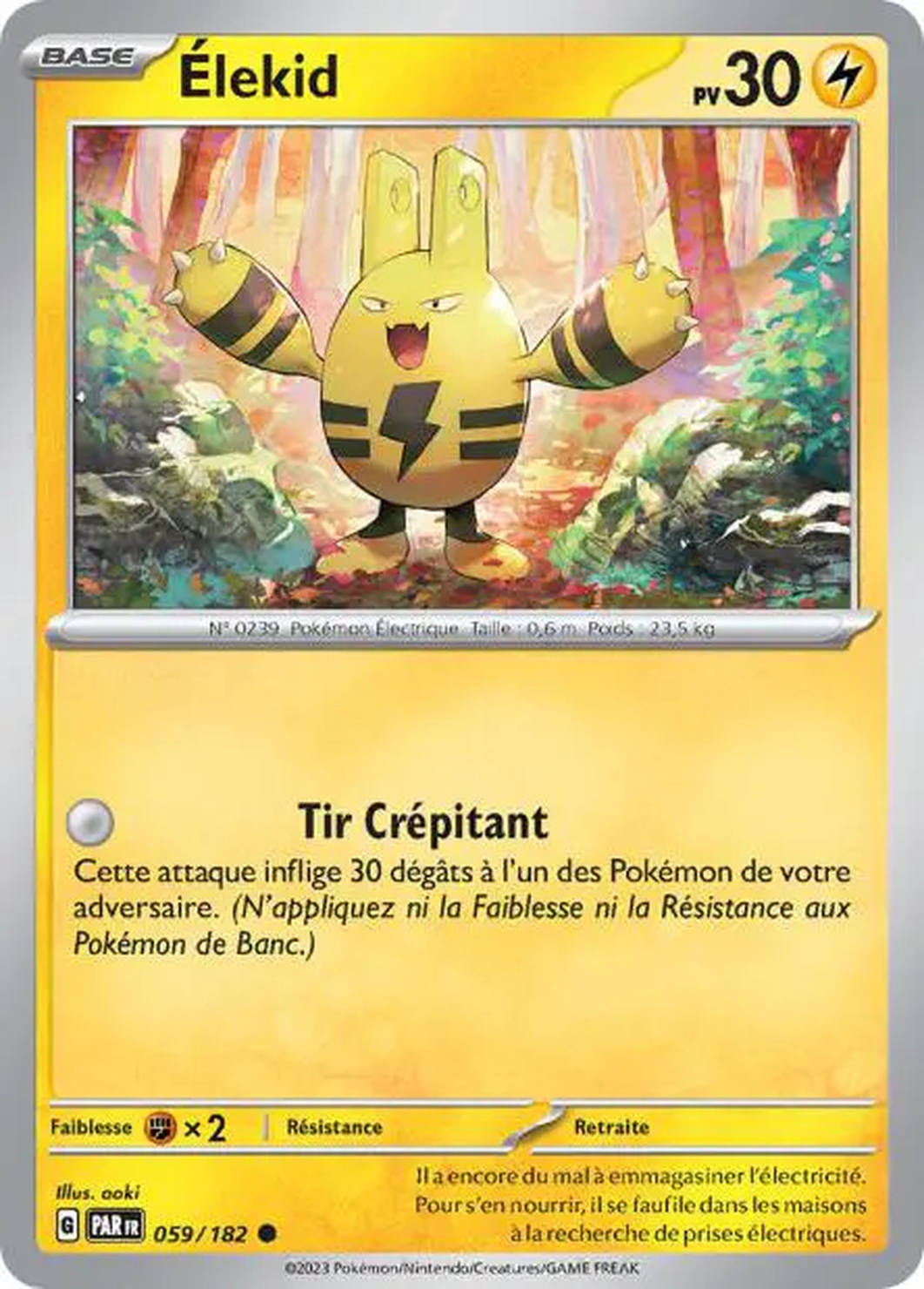 Elekid 059/182 – EV Faille Paradoxe
