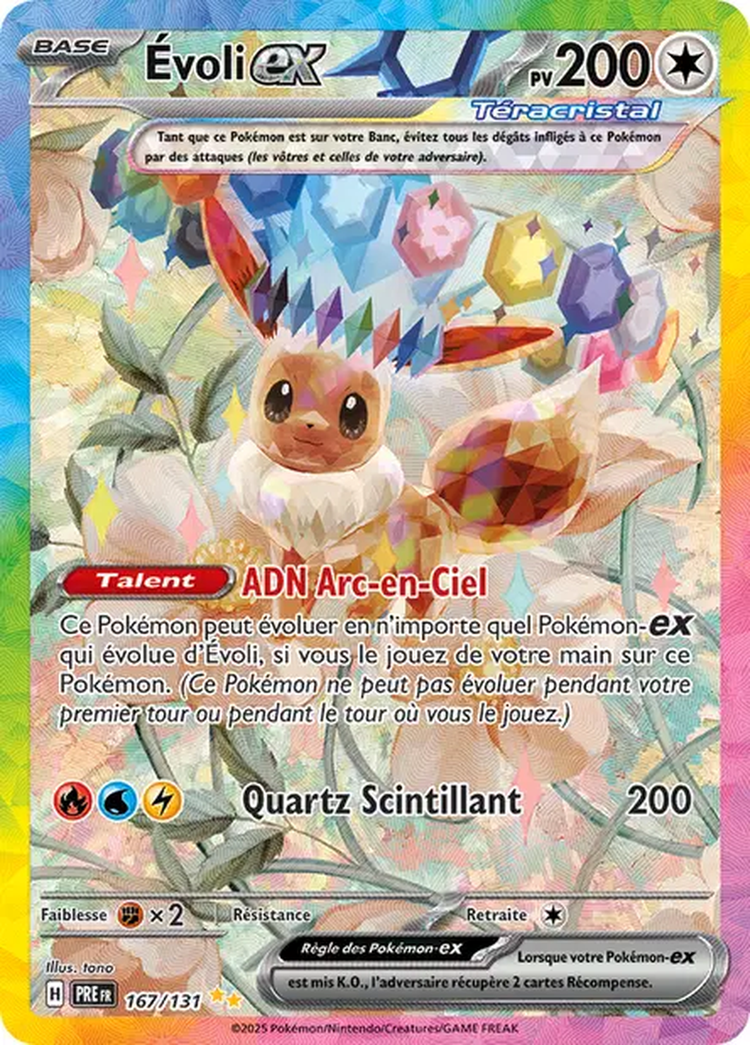 Évoli ex 167/131 - Évolutions Prismatiques