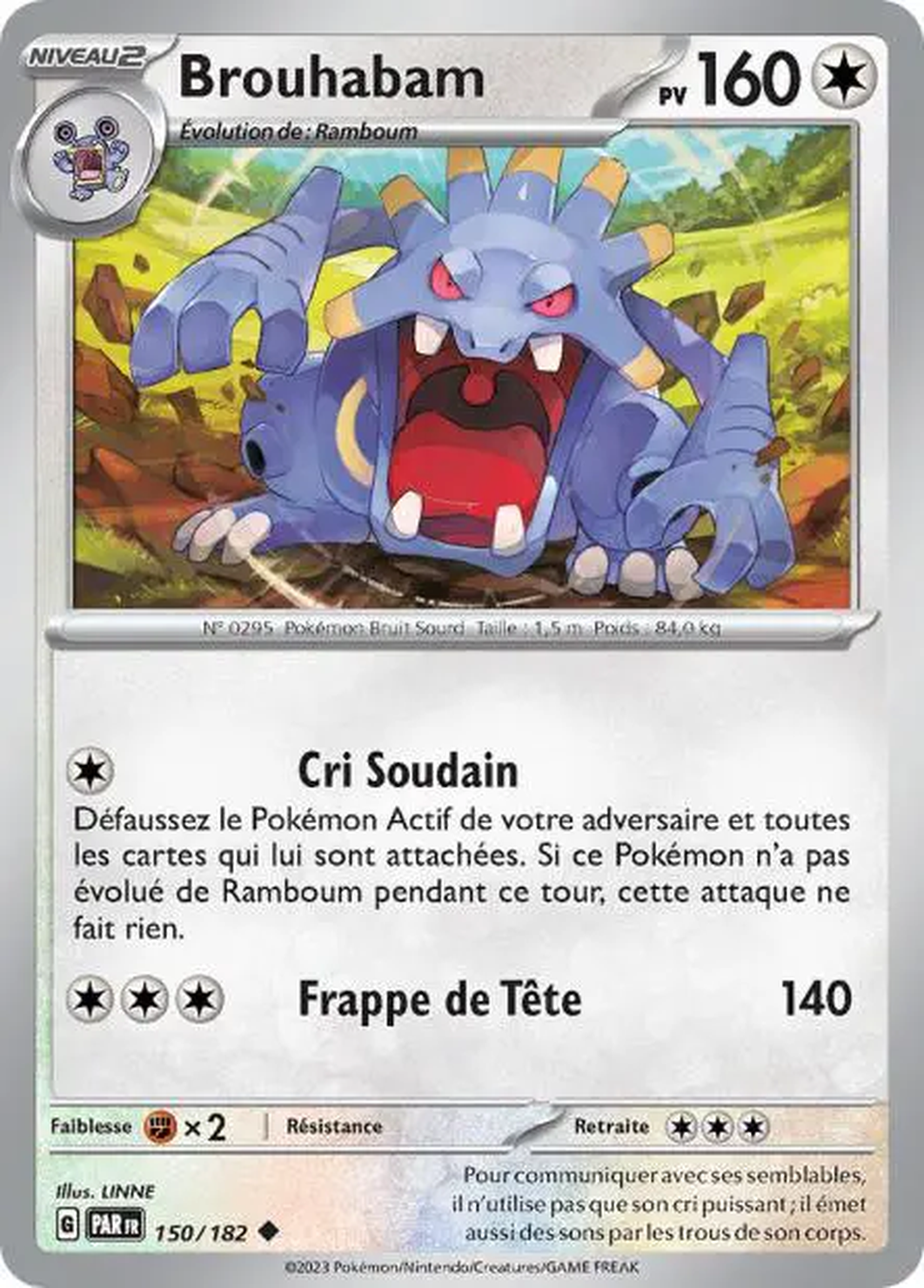 Brouhabam 150/182 – EV Faille Paradoxe