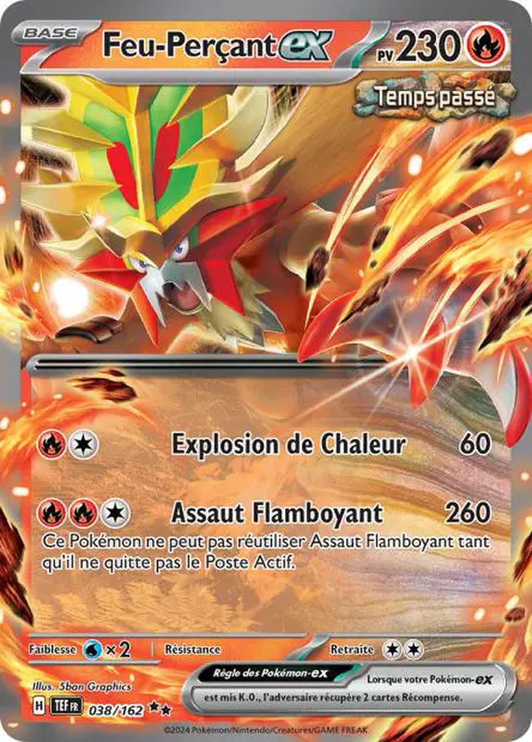 Feu Perçant ex 038/162 – EV Forces Temporelles