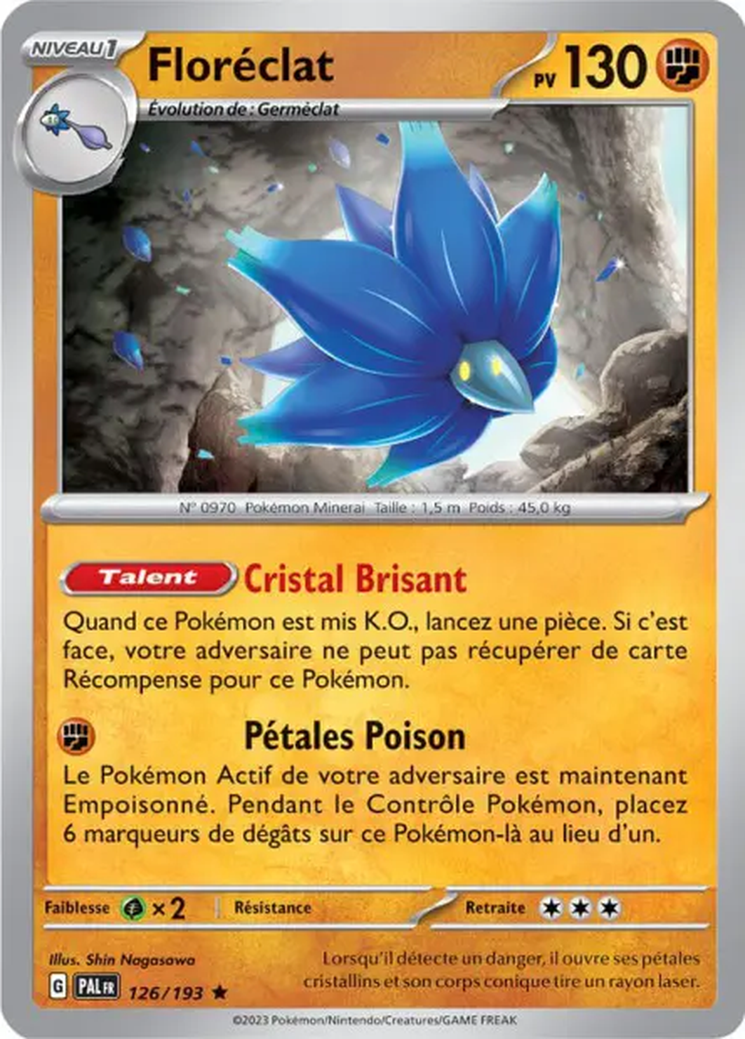 Floréclat 126/193 – EV Évolutions à Paldea