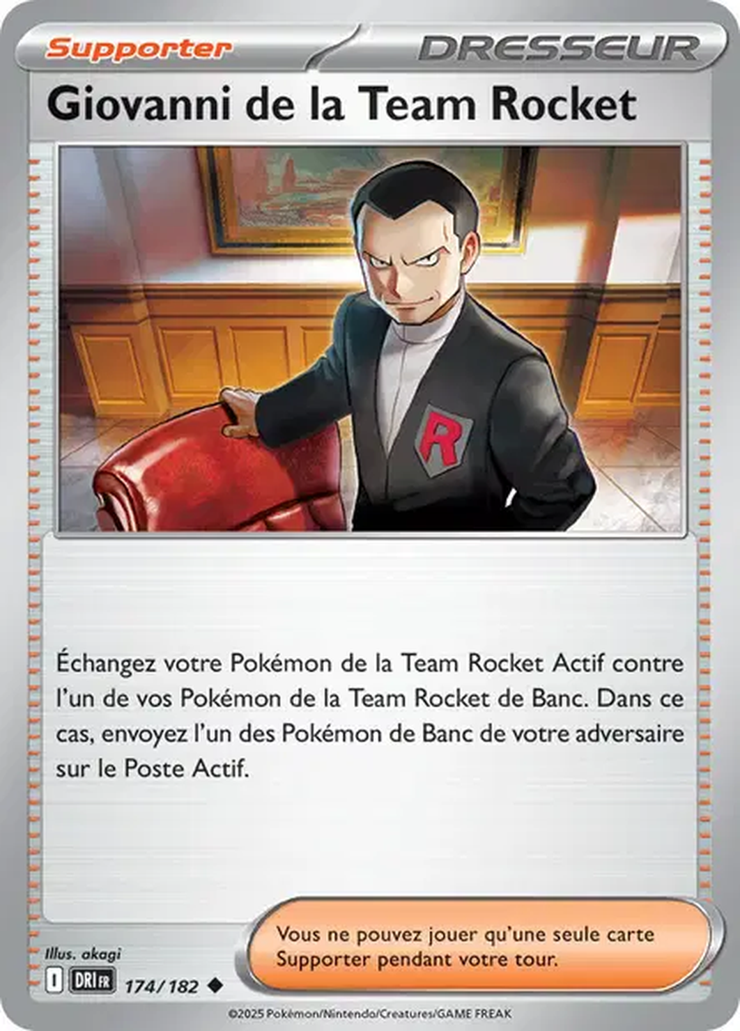 Giovanni de la Team Rocket 174/182 – EV Rivalités Destinées