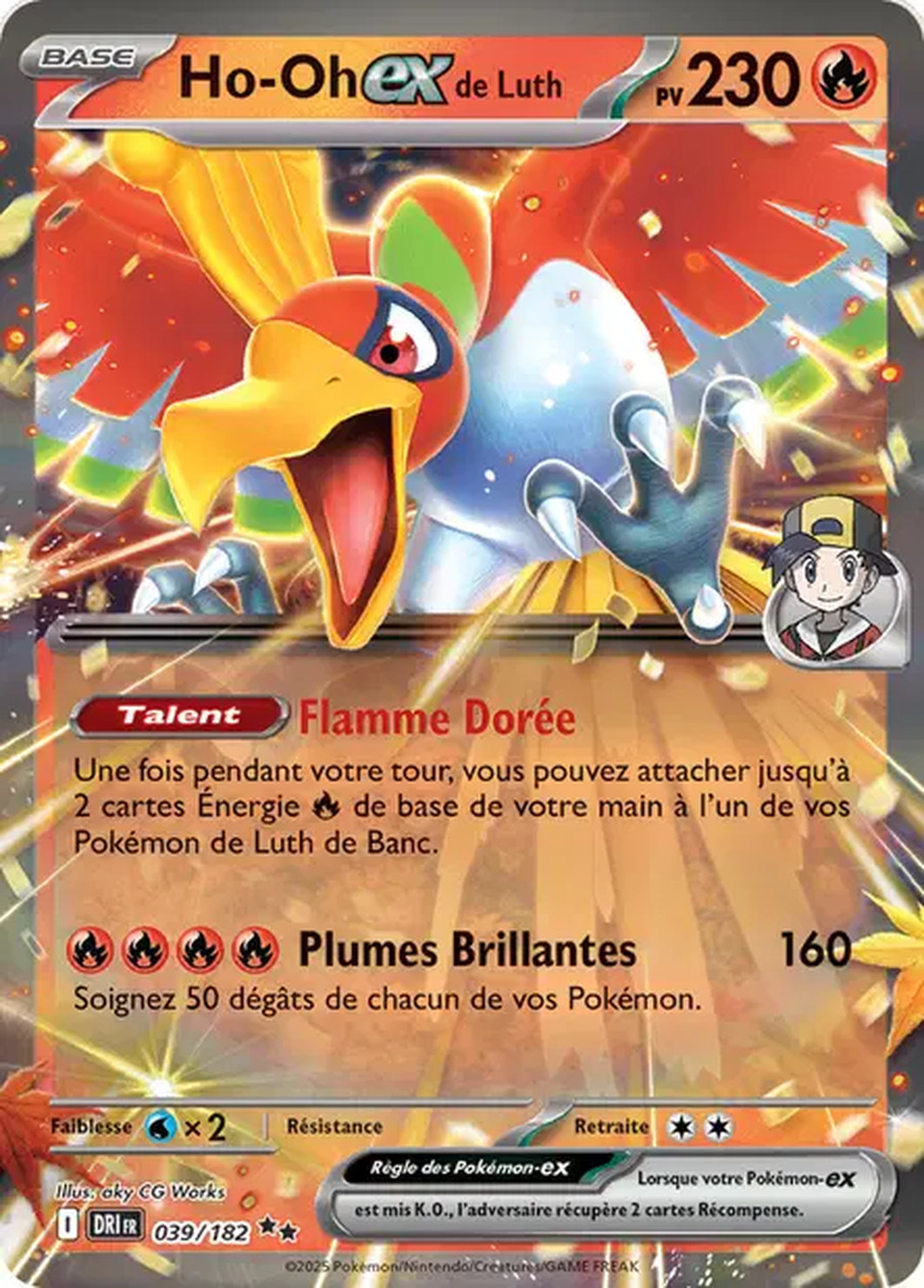 Ho-Oh ex de Luth 039/182 – EV Rivalités Destinées