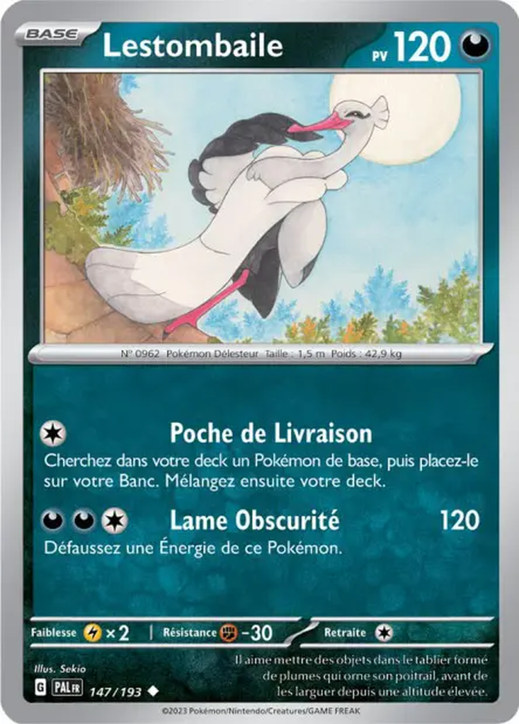 Lestombaile 147/193 – EV Évolutions à Paldea