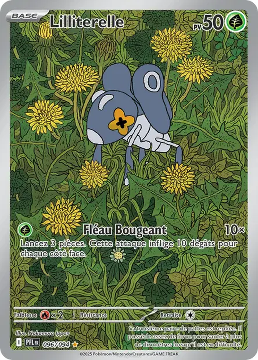 Lilliterelle 096/094 – Méga-Évolution Flammes Fantasmagoriques