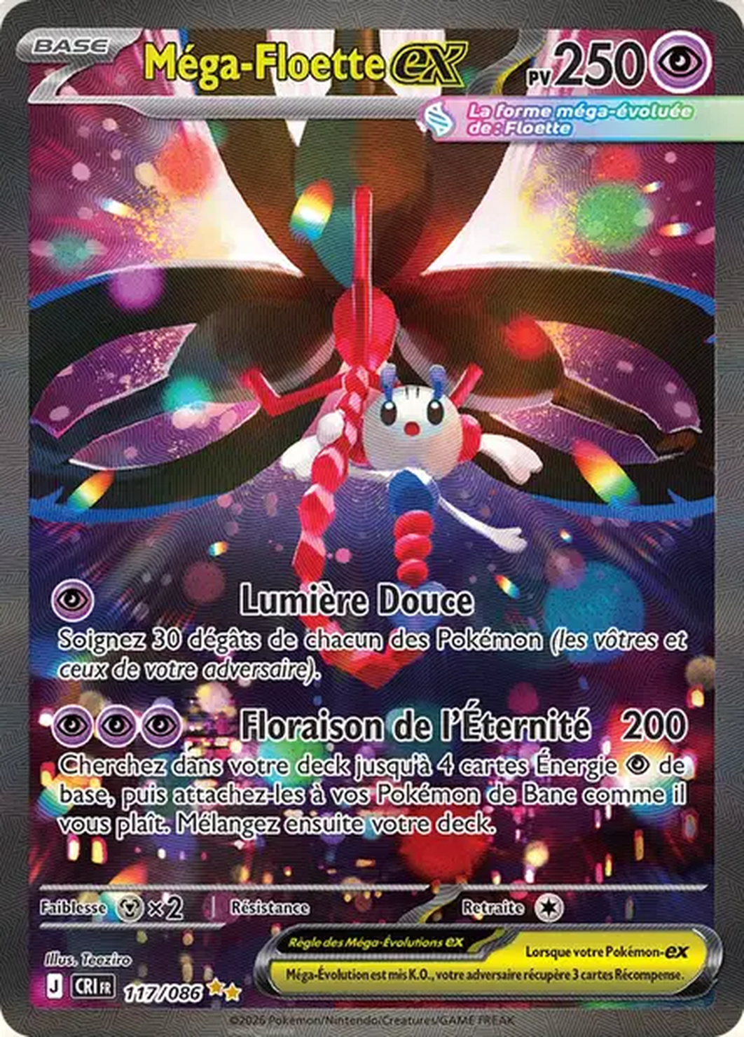 Méga-Floette ex – 117/086 - Chaos ascendant
