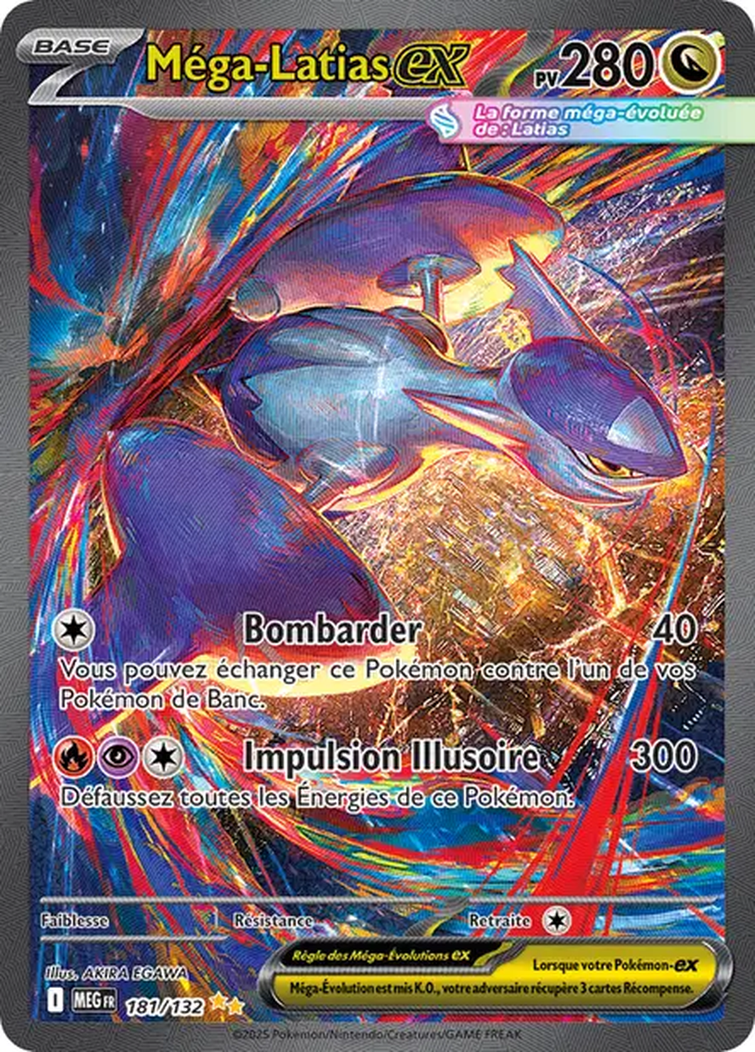 Méga-Latias ex 181/132 - Mega evolution