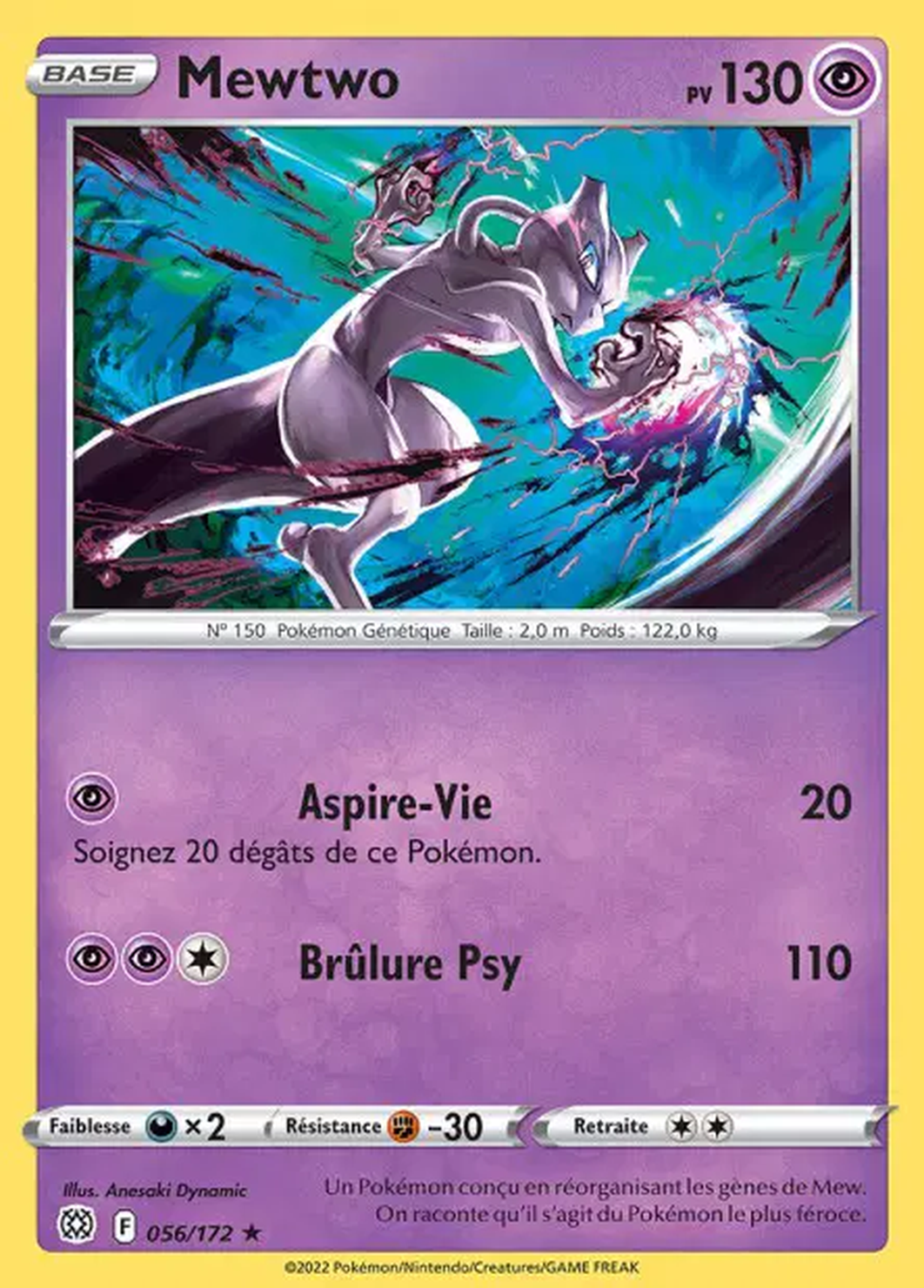 Mewtwo 056/172 – EB Stars Étincelantes