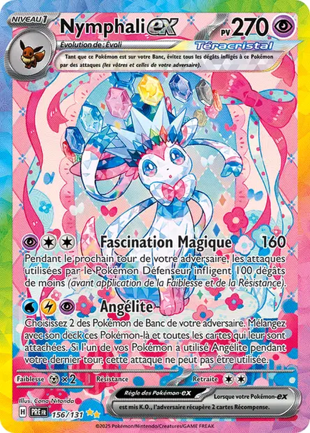 Nymphali ex 156/131 - Évolutions Prismatiques