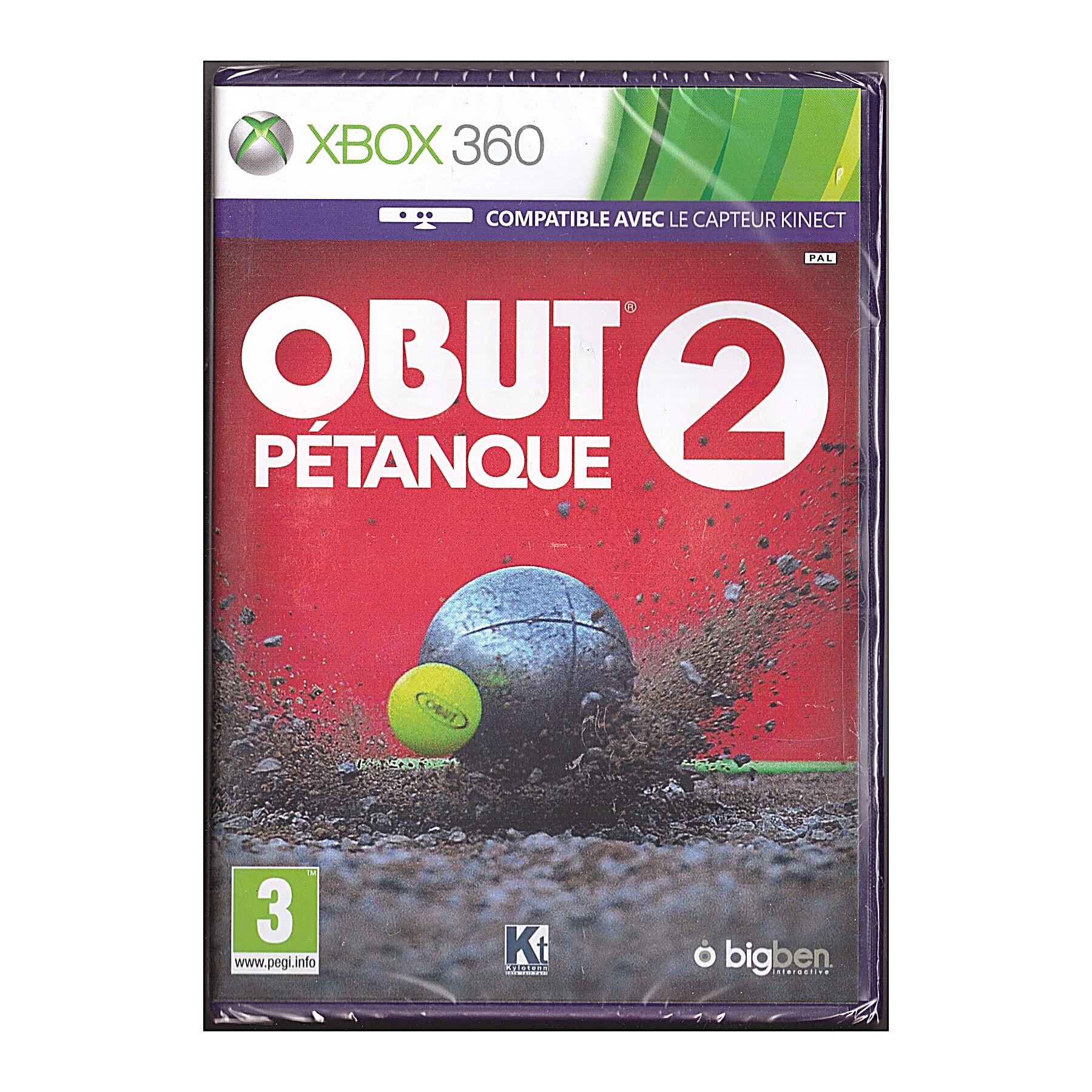 Obut Pétanque 2 – Xbox 360 | Jeu de Pétanque | Compatible Kinect