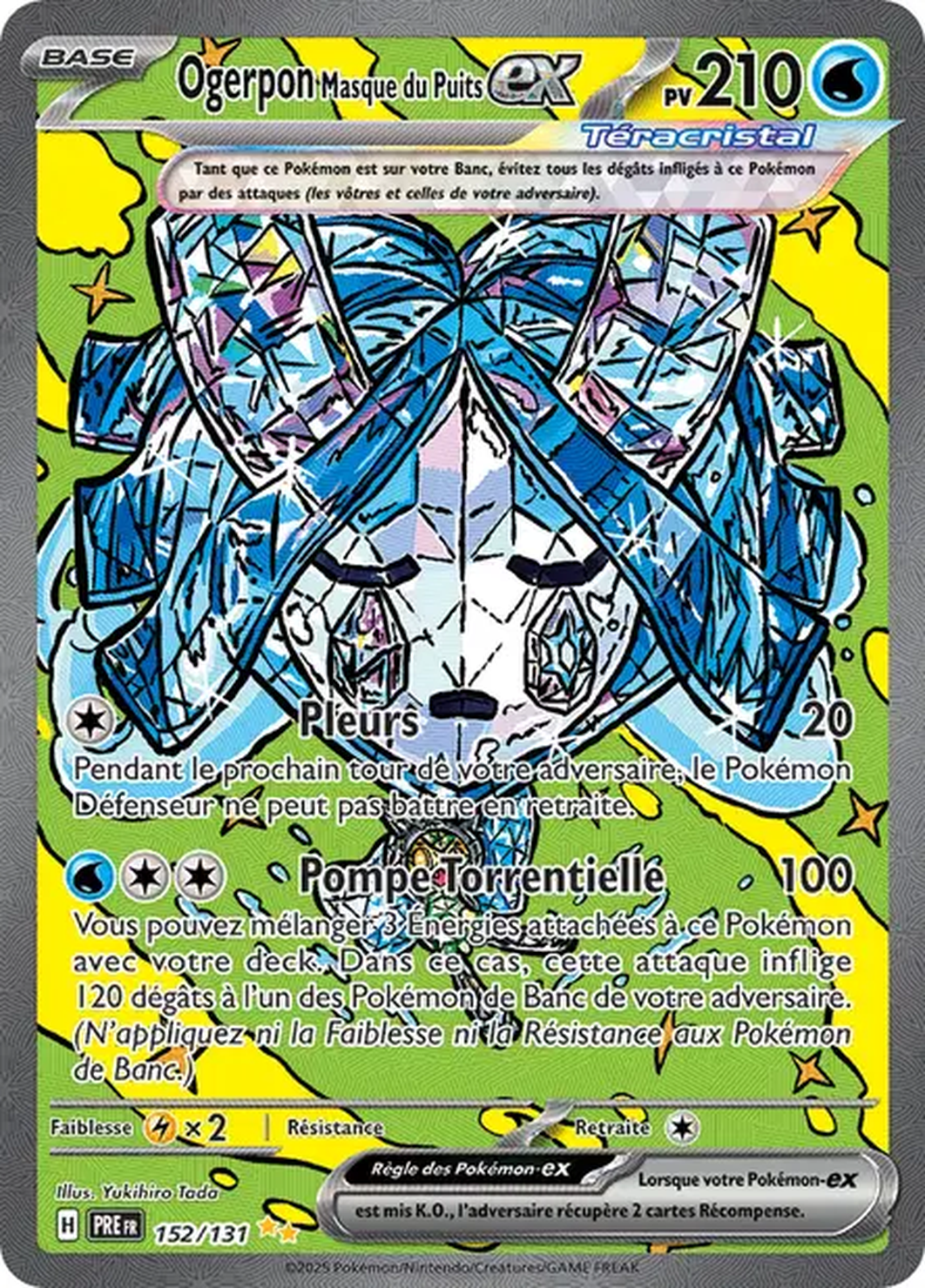 Ogerpon Masque du Puits ex 152/131 - Évolutions Prismatiques