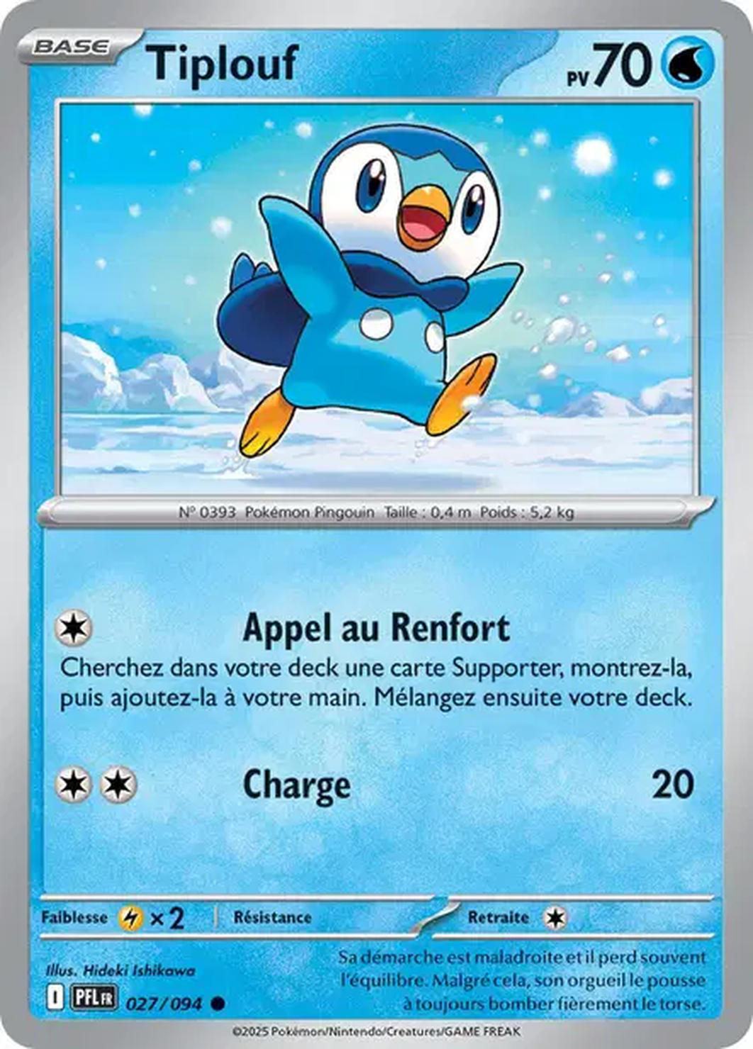 Tiplouf 027/094 – Méga-Évolution Flammes Fantasmagoriques