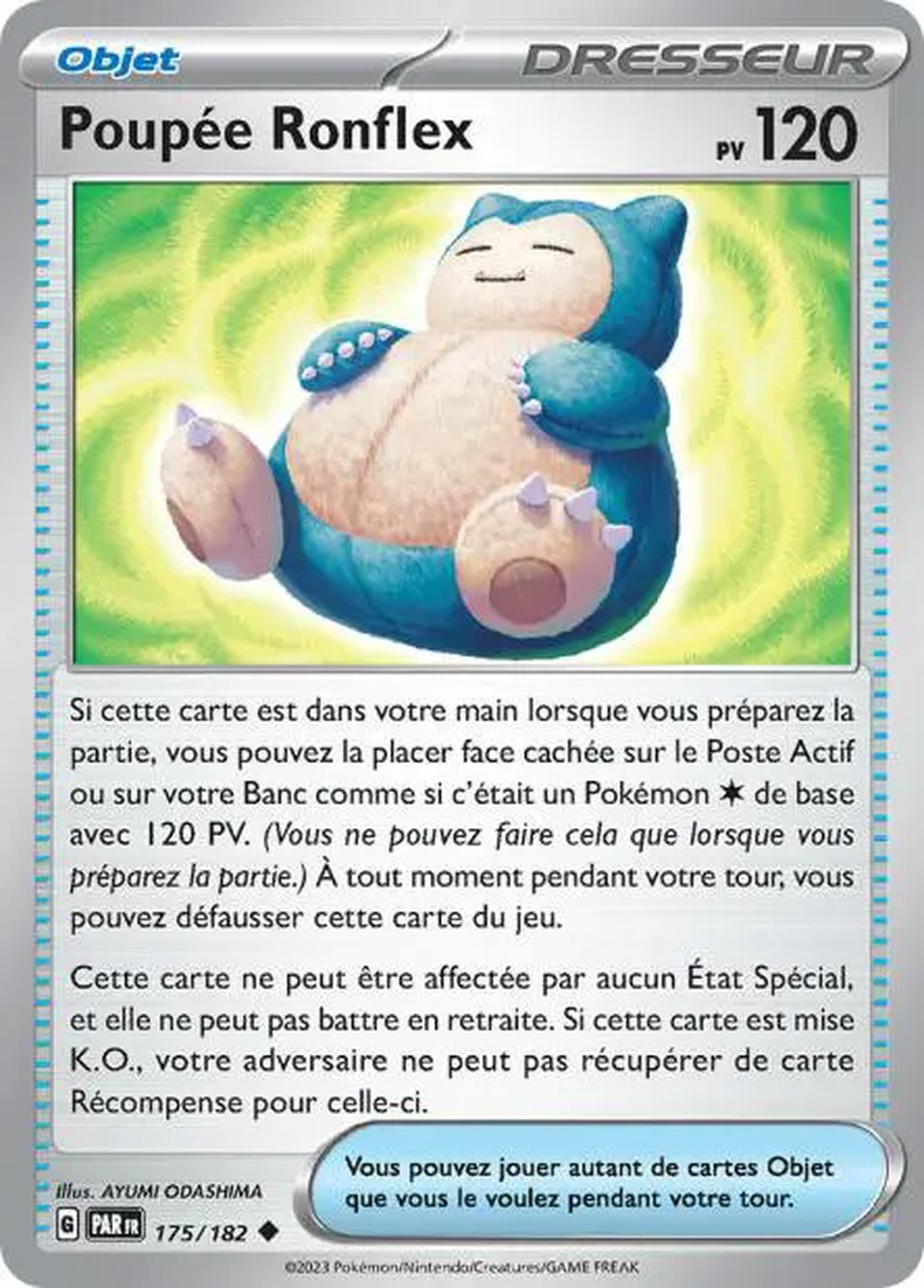 Poupée Ronflex 175/182 – EV Faille Paradoxe