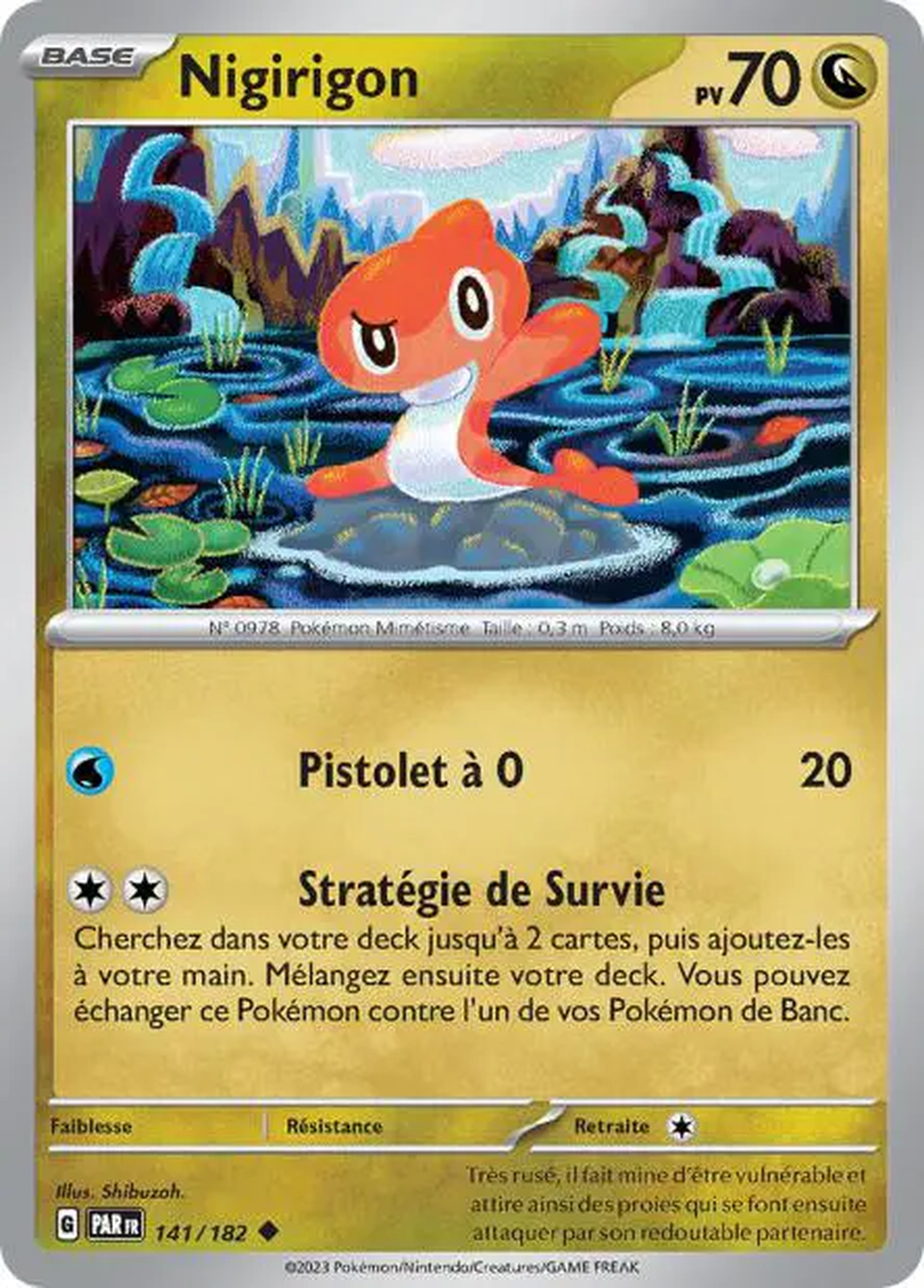 Nigirigon 141/182 – EV Faille Paradoxe