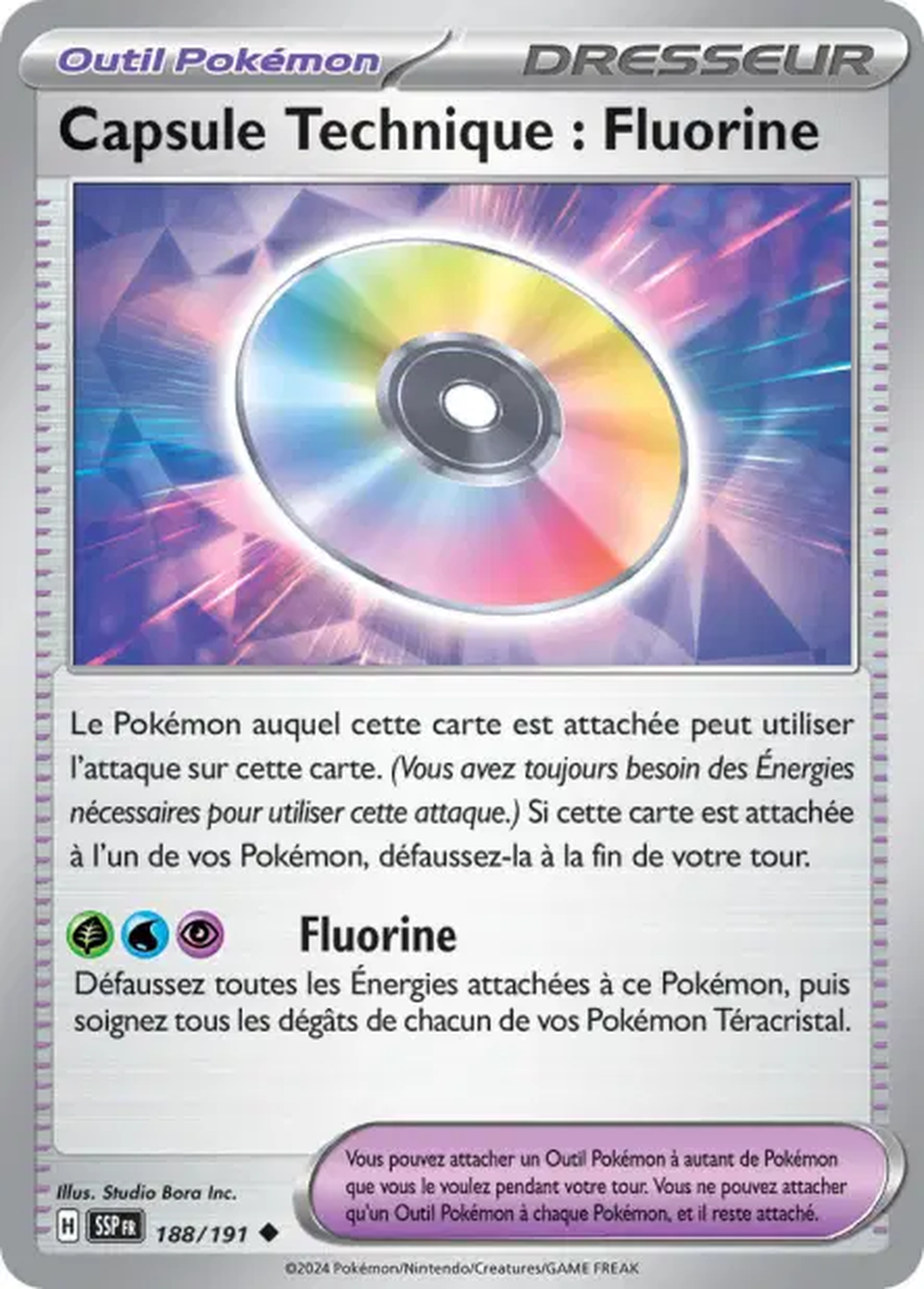 Capsule Technique : Fluorine 188/191 – EV Étincelles Déferlantes