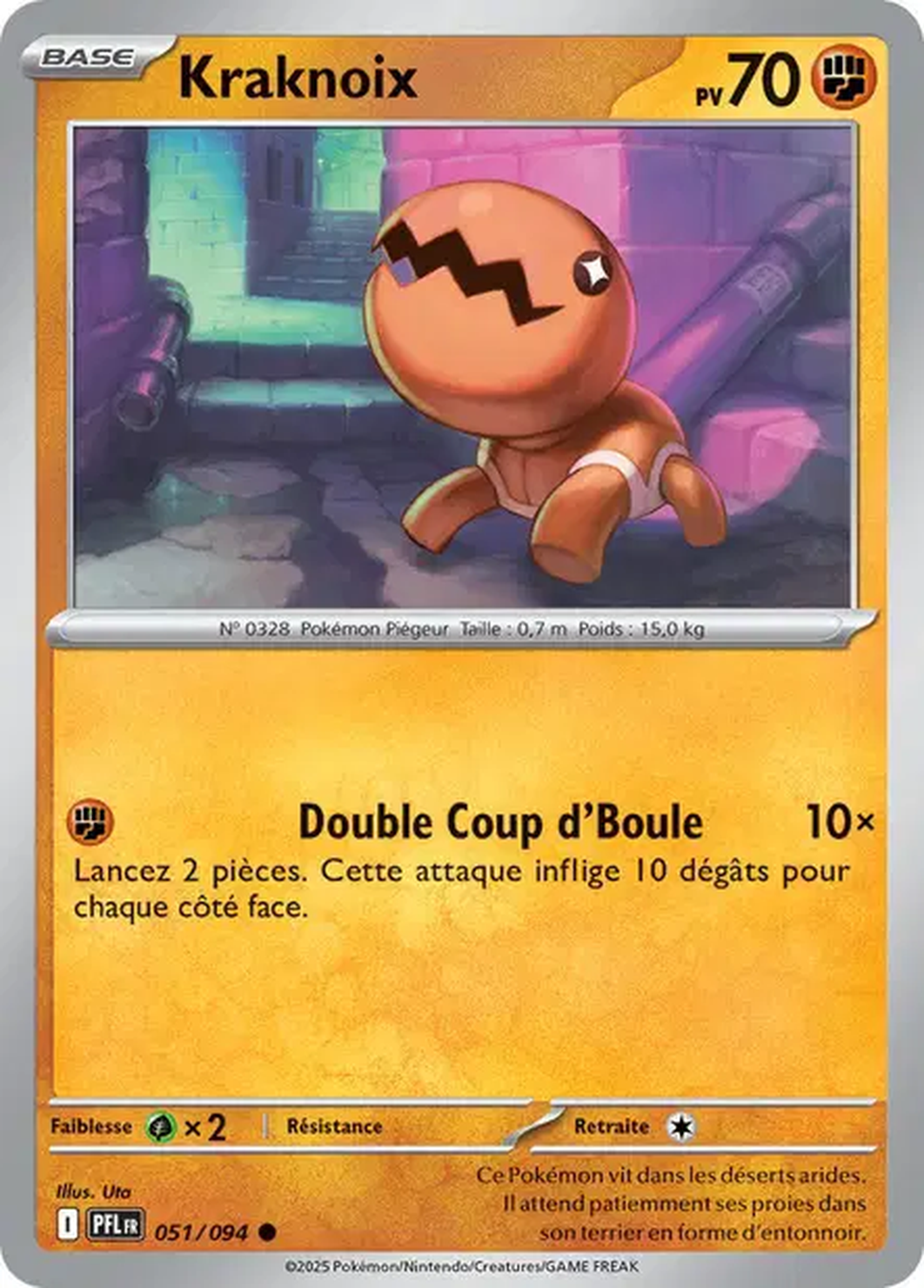 Kraknoix 051/094 – Méga-Évolution Flammes Fantasmagoriques